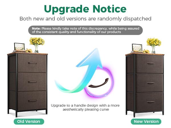 Black 3 Drawer Dresser I13796