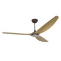 84 Ceiling Fan with Caramel Aluminum Blades and Oil Rubbed Bronze Finish F42730