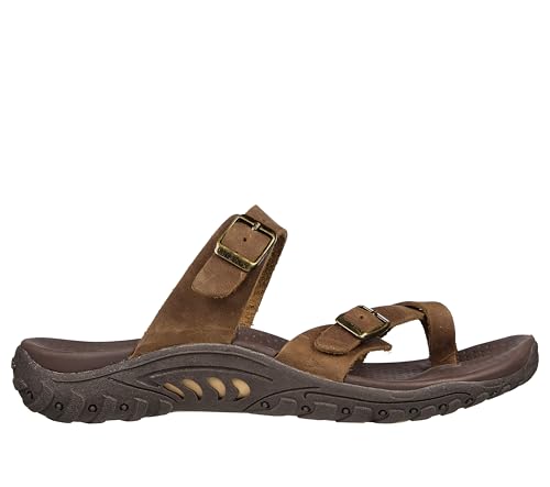 Women's Double Buckle Thong Slide Sandal T79392