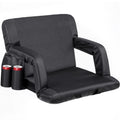 20.5"/25" Wide Padded Stadium Seat with Back Support H5264