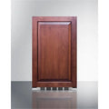Shallow Depth Built-In Undercounter All-Refrigerator, Stainless Steel P602949