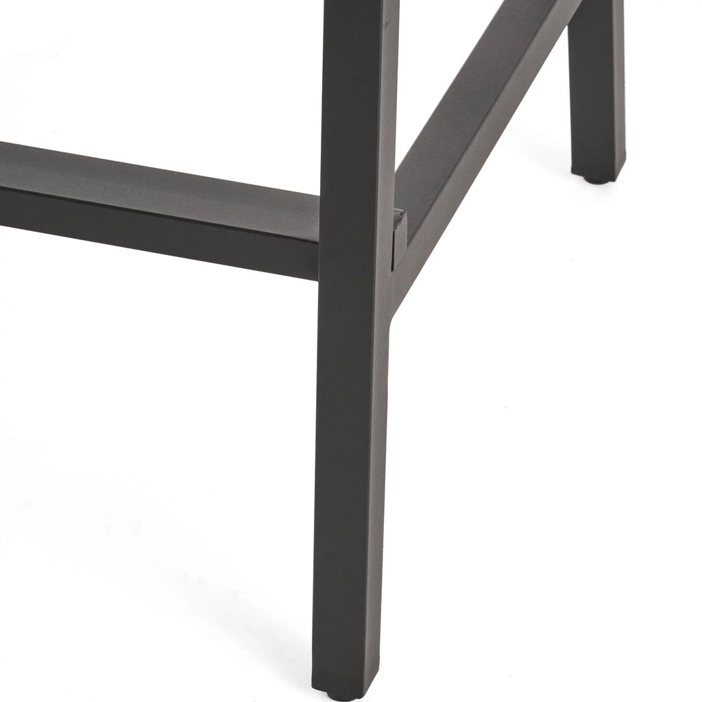 Set of 4 Aluminum Barstools N965