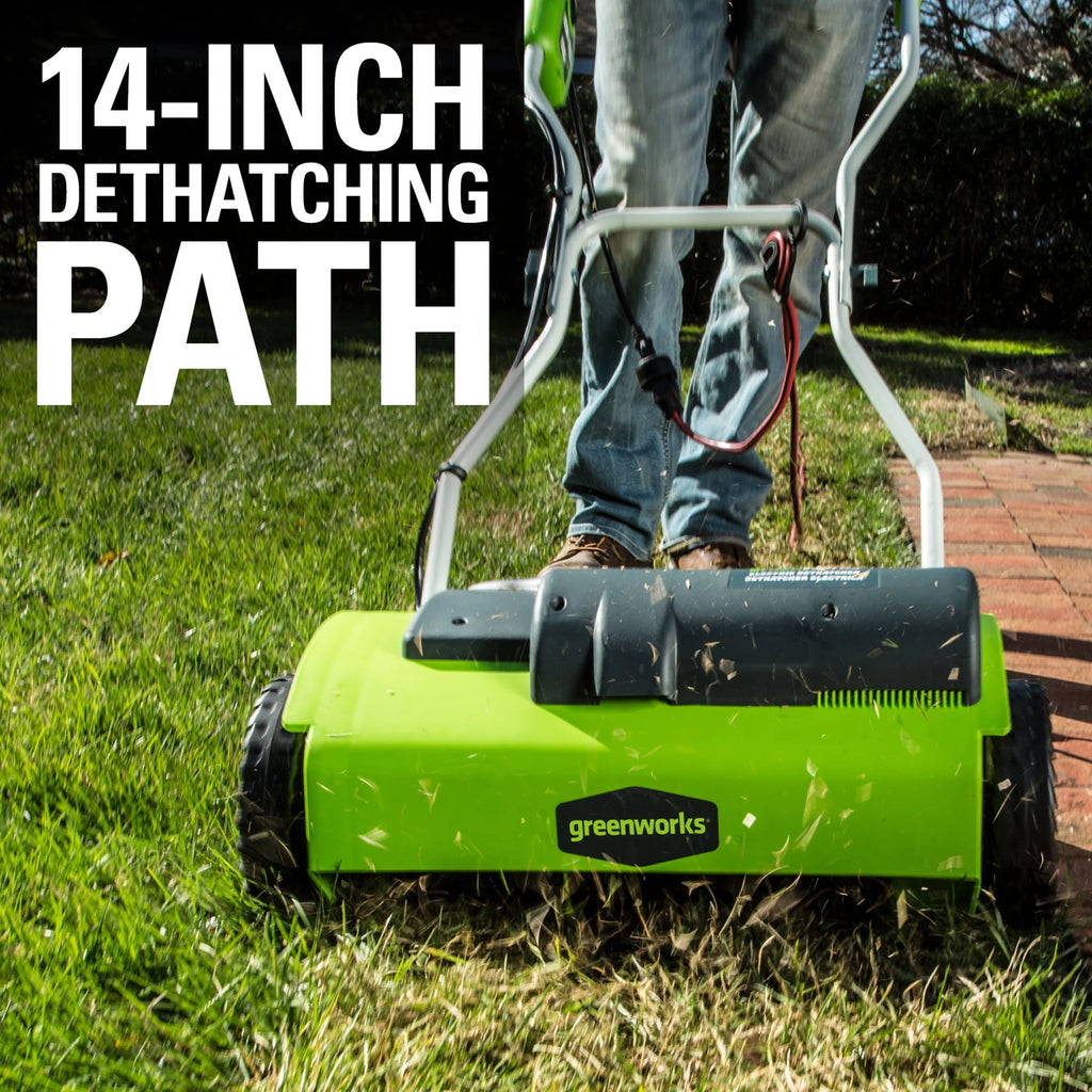 14 Amp Corded Electric Dethatcher P435256