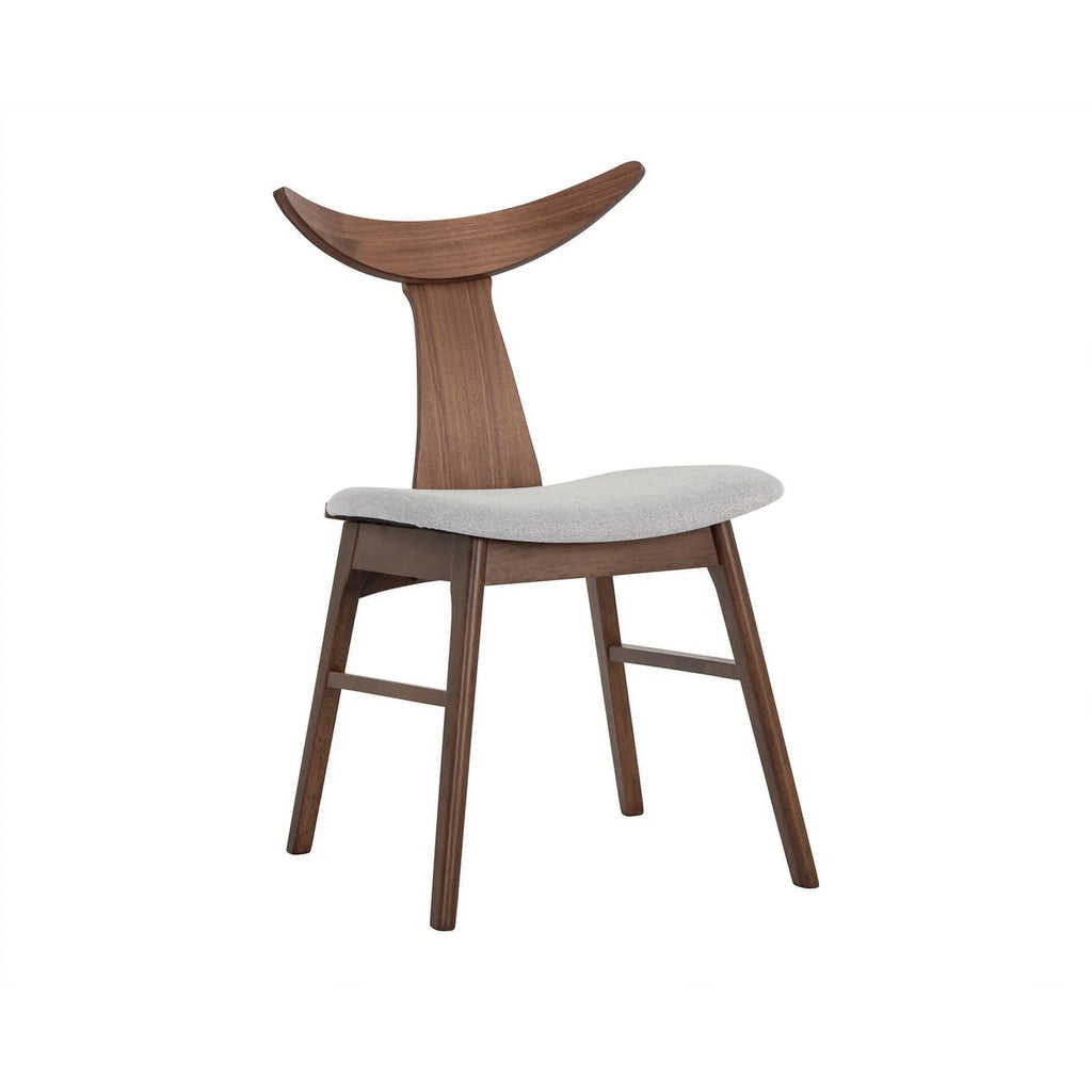 Light Gray Wood Dining Table Set with 4 Dining Chairs A9648
