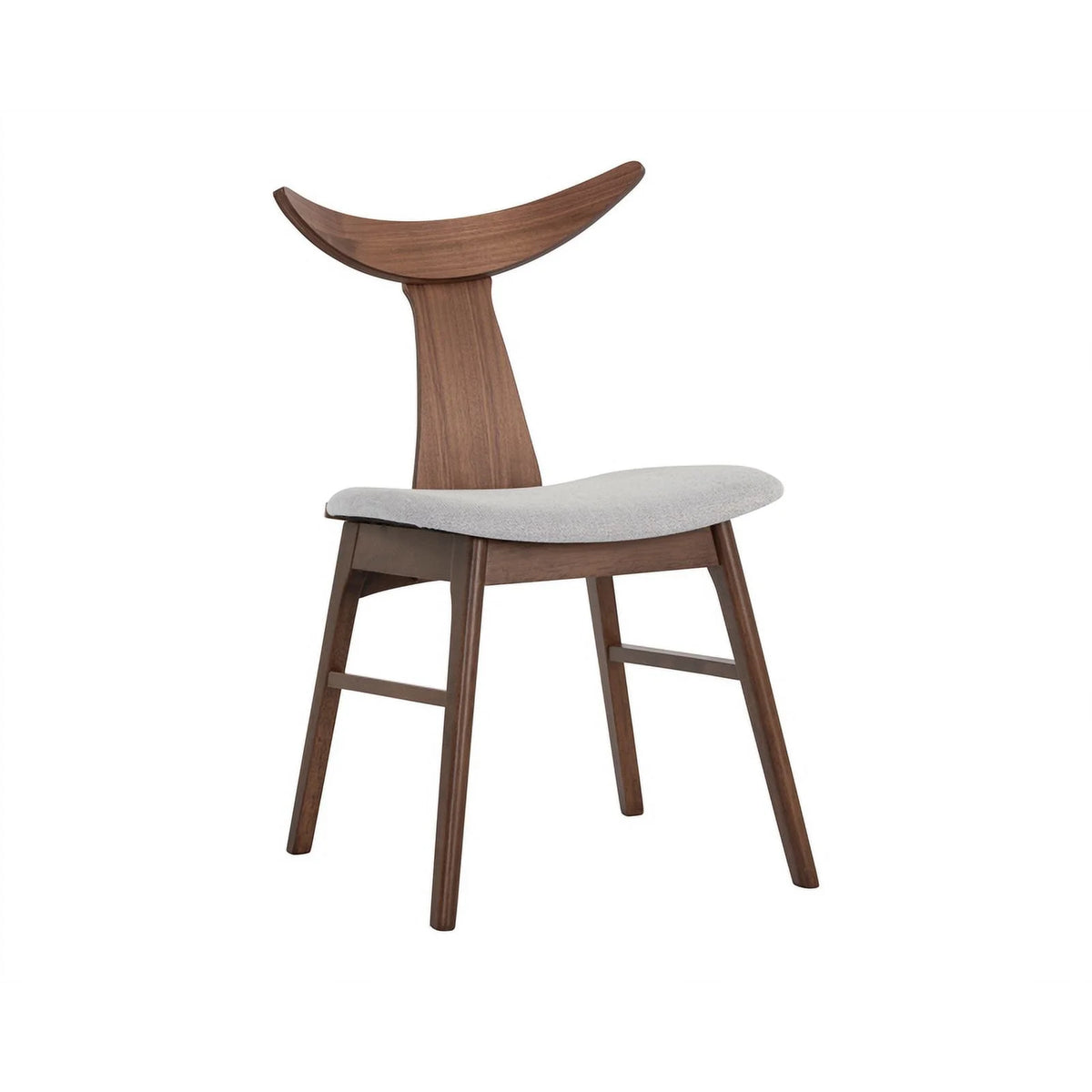 Light Gray Wood Dining Table Set with 4 Dining Chairs A9648