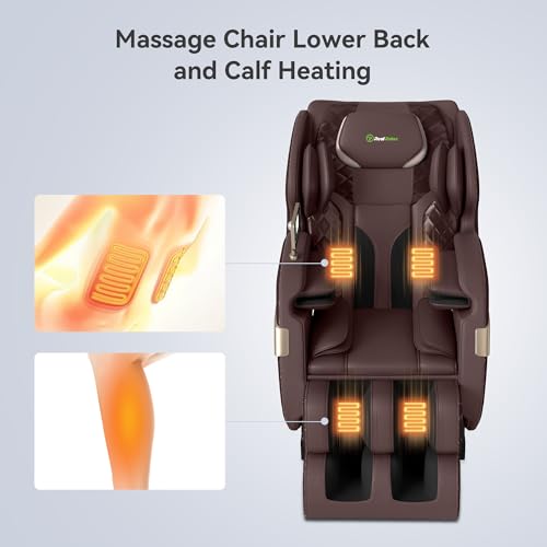 Black Full Body Airbags Massage Recliner with Zero Gravity I1101