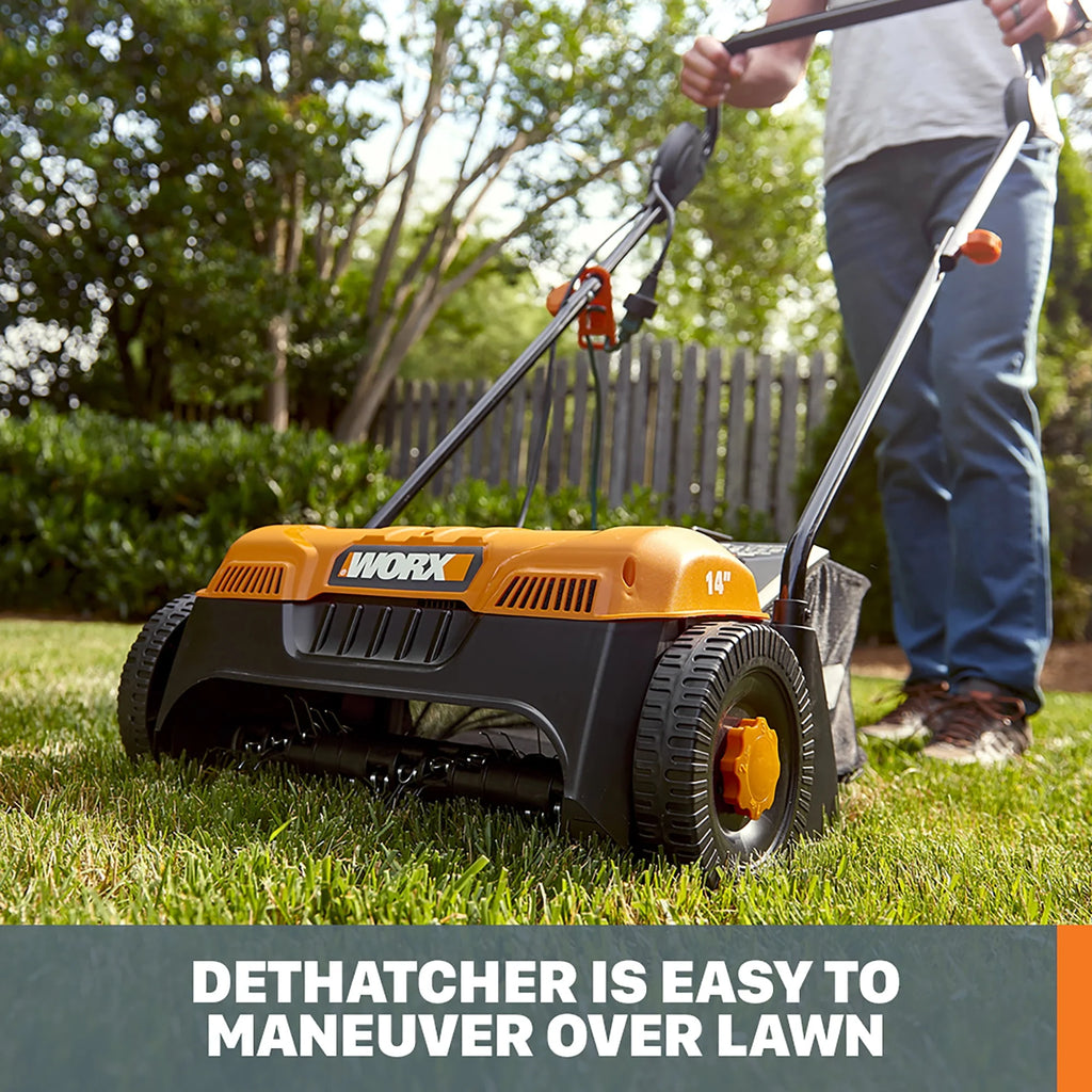 14 Amp Walk Behind Electric Dethatcher R113845