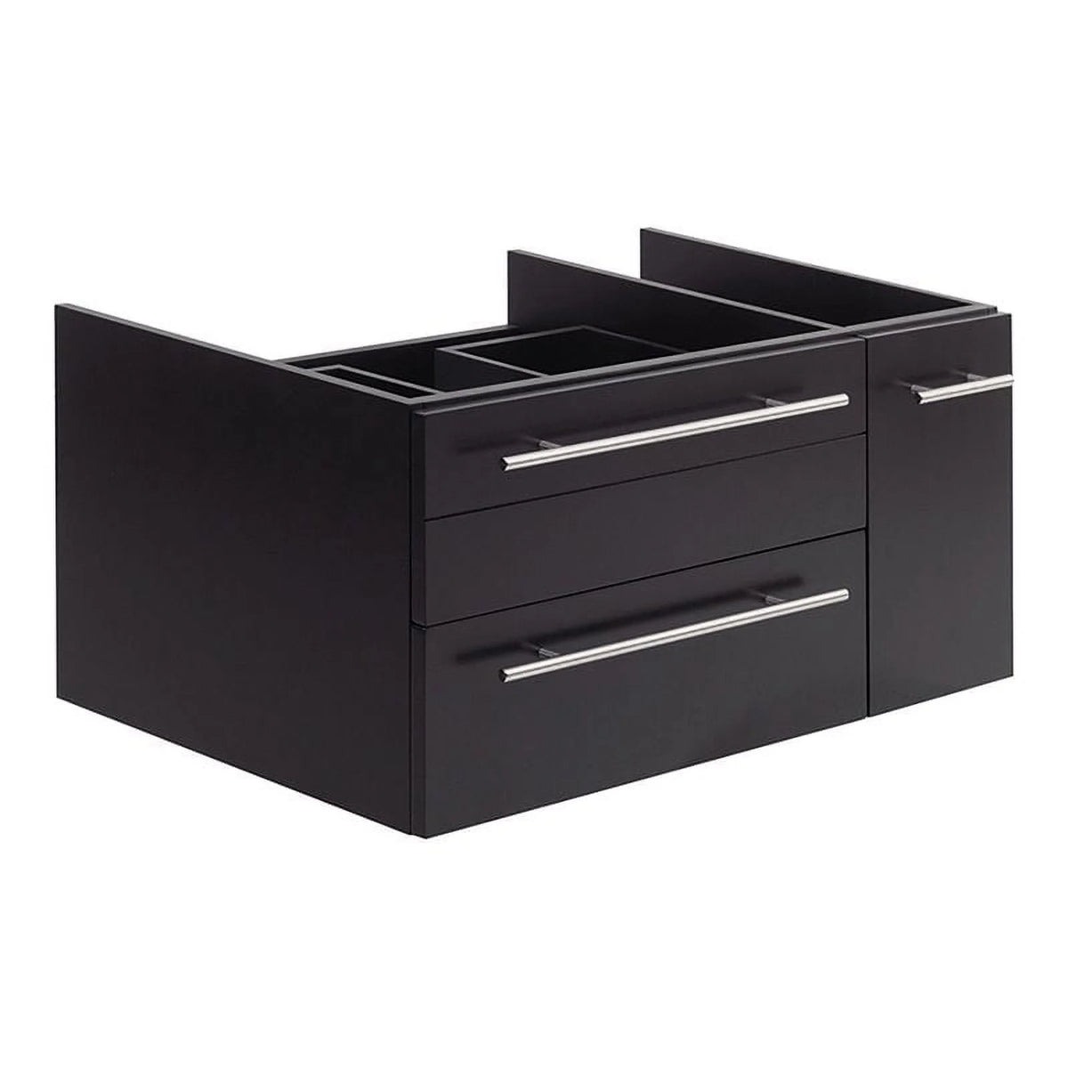 36" Wall Hung Vessel Sink Wood Bathroom Cabinet U203