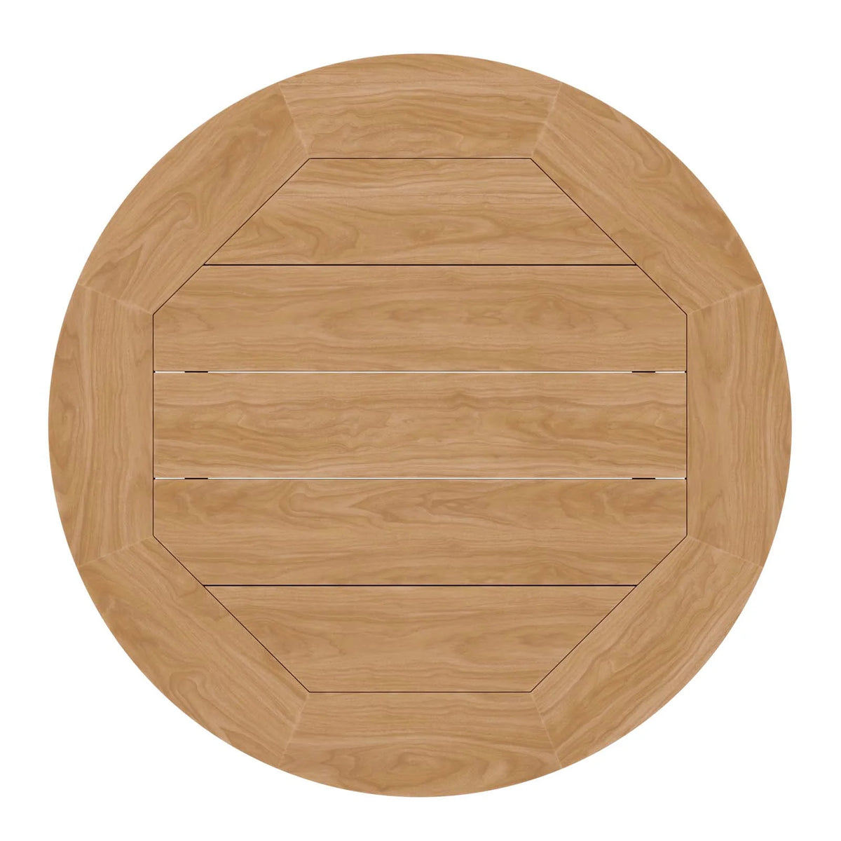 Round Teak Wood Coffee Table J103441