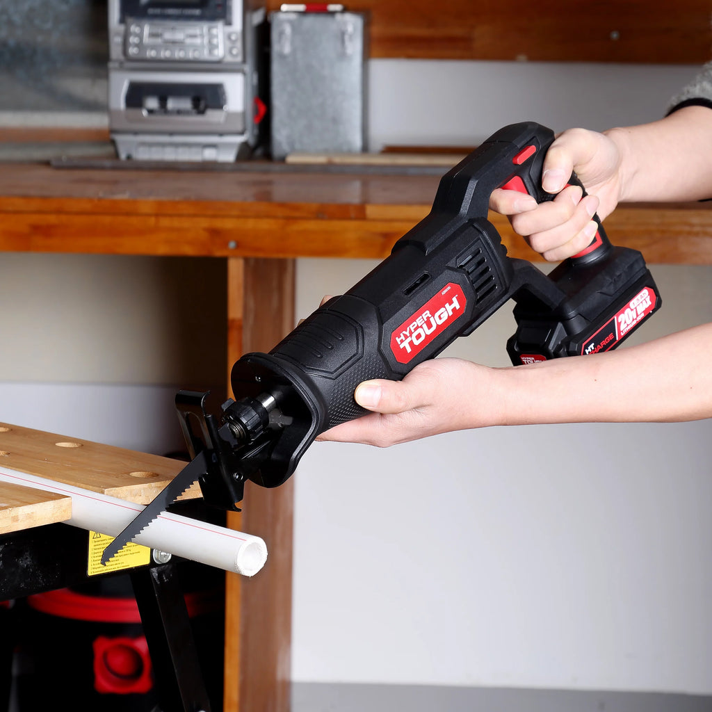 20V Max Cordless Reciprocating Saw with Battery and Charger L82309