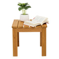 Wooden Patio Side Table J579