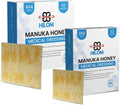 Medical Grade Manuka Honey Gauze Dressing 2 inch x 2 inch and 4 x 4 inch 10 Pack Non-Adherent J624