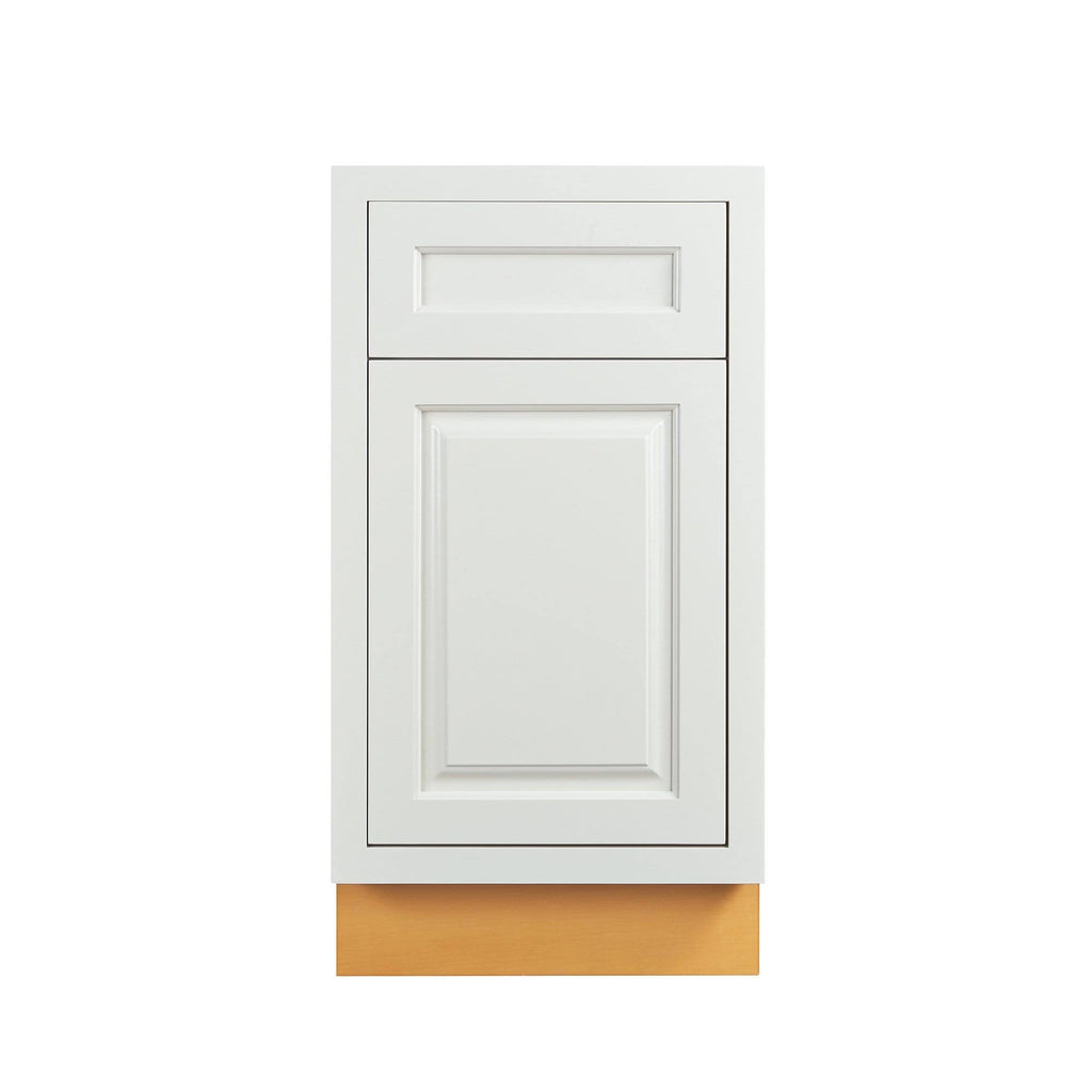 White Inset Raised Panel Base Cabinet Z29925