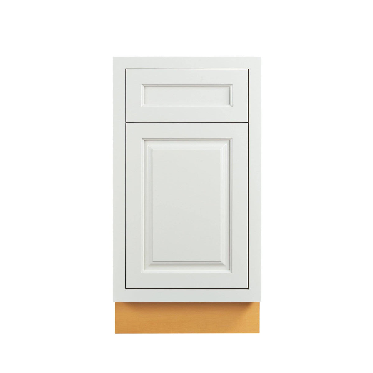 White Inset Raised Panel Base Cabinet Z29925