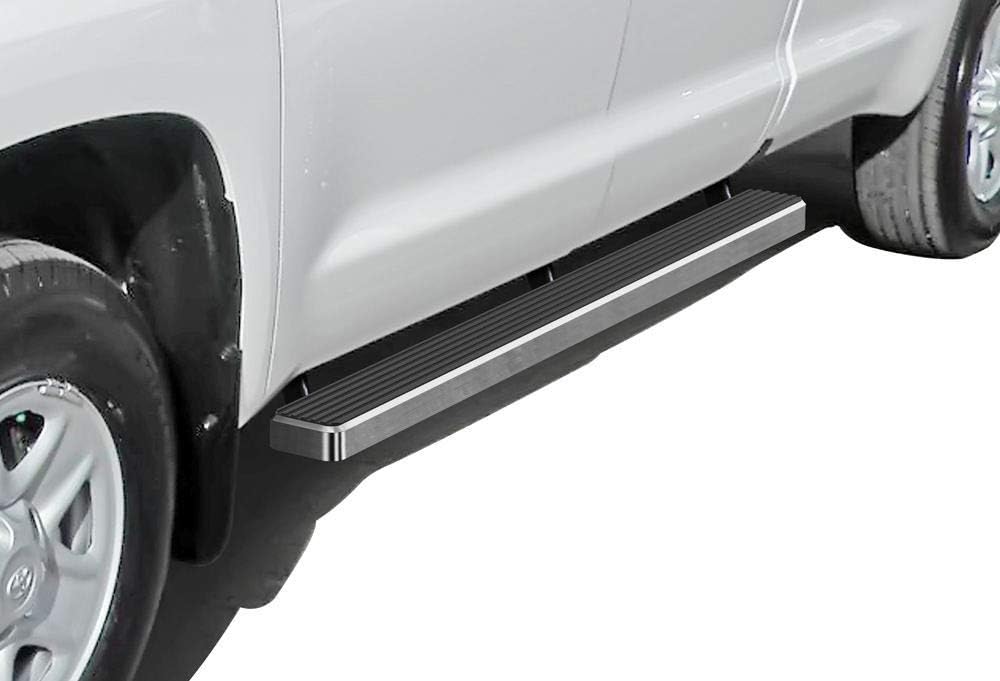 5 inches Matte Black Running Boards E167