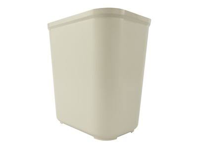 Beige 7 Gallons Fire Resistant Wastebasket H18522