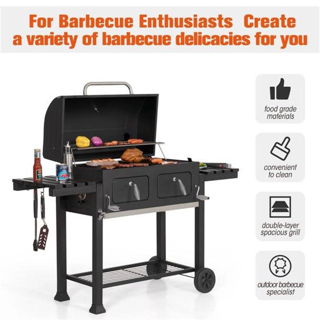 Charcoal Grill Portable BBQ Grill Black C910
