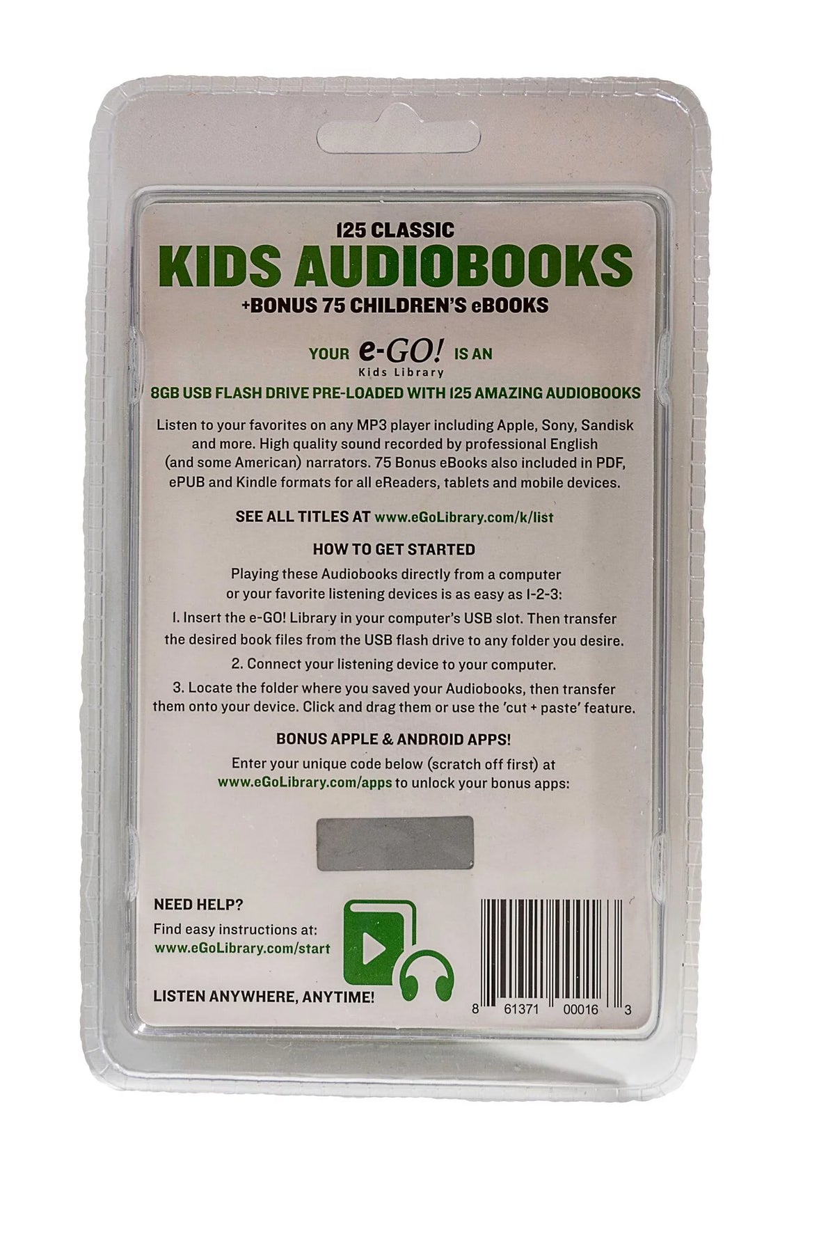Children's AudioBooks USB Drive T79152