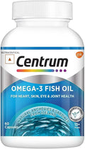 60 Capsules Omega-3 Fish Oil with EPA & DHA E3259