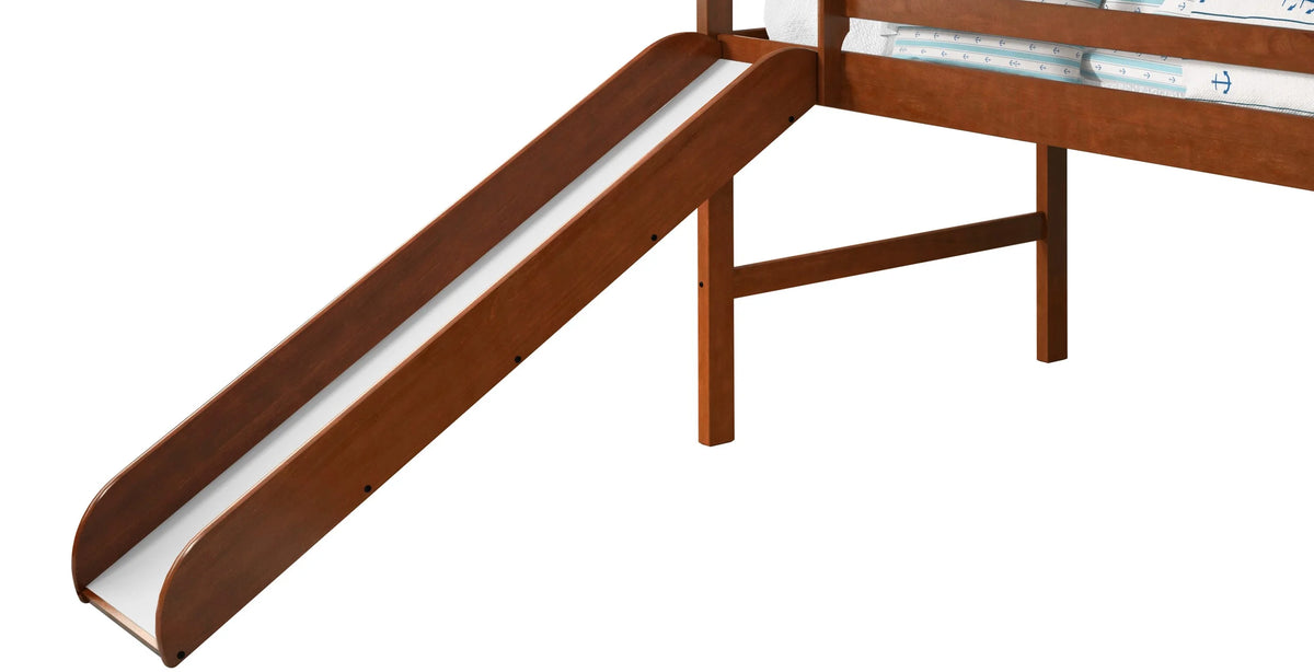 Twin Solid Wood Low Loft Bed G2213