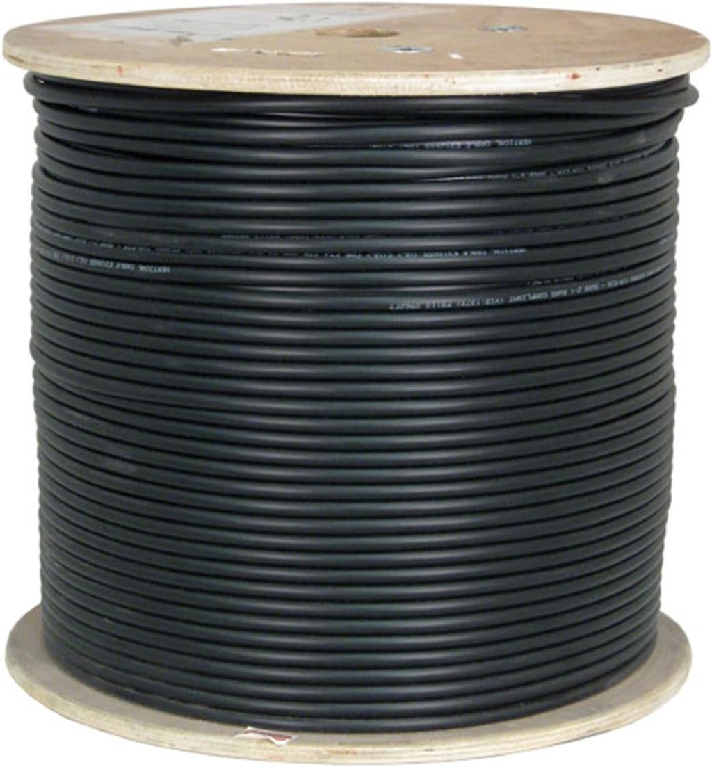 Cat6A Shielded 23AWG Solid Bare Copper 1000ft Green Ethernet Cable S475313