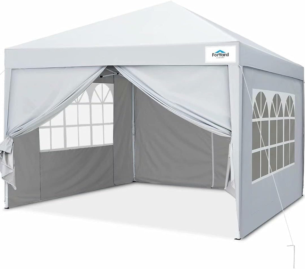 10'x10' Pop Up Canopy Tent with Sidewalls P872528