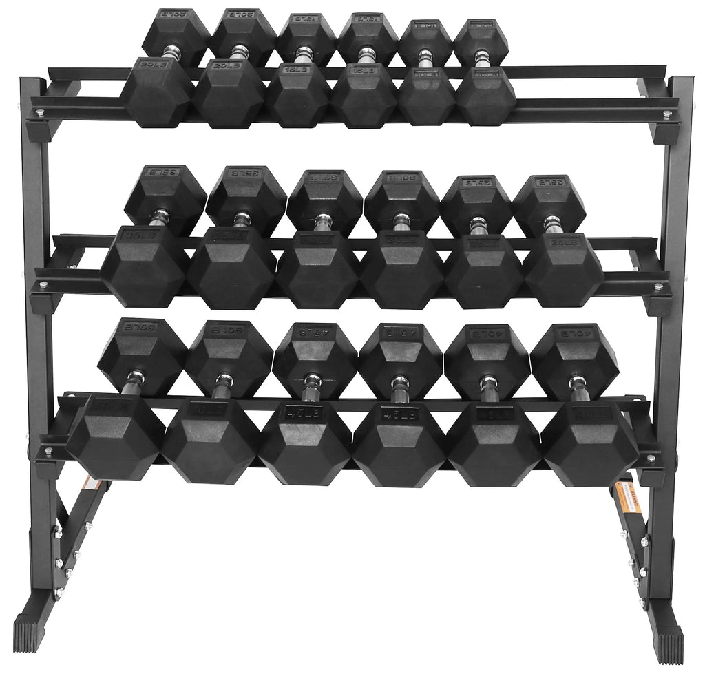 150 LB Dumbbell Set with A-Frame Rack F96077