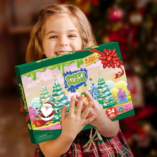 24 Days Advent Calendar with Butter Slime B34246