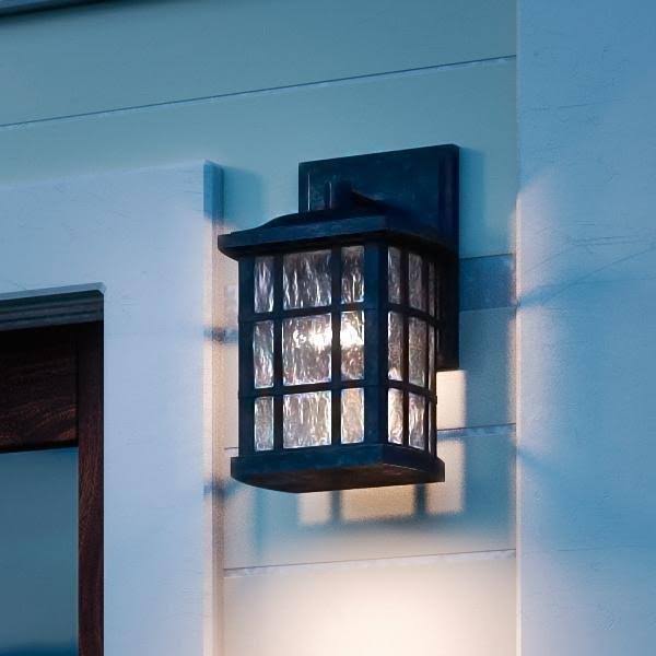 Black Outdoor Wall Light Q6763