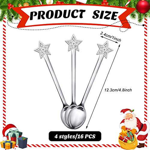 32 Pieces Stainless Steel Spoon Set Y53019