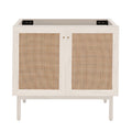36" White Oak Bathroom Vanity Cabinet D532