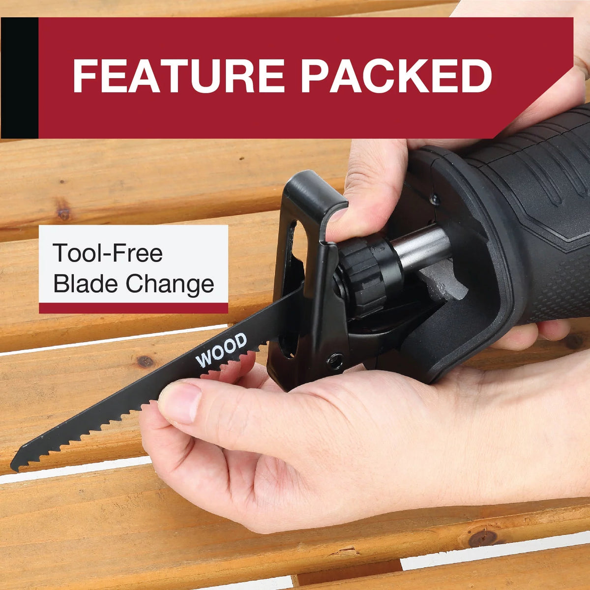 20V Max Cordless Reciprocating Saw with Battery and Charger L82309