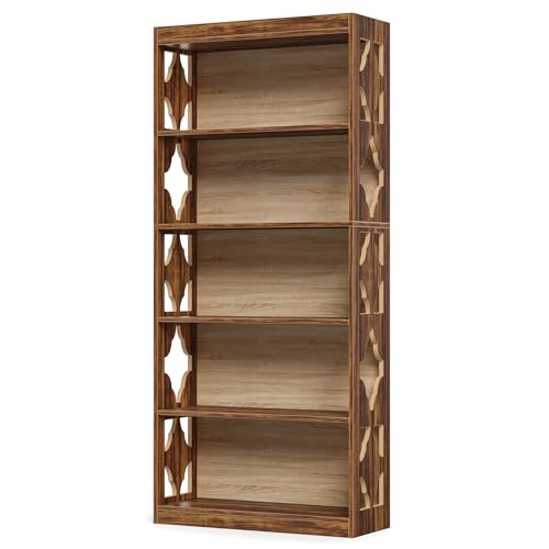 69.9" 5-Tier Vintage Bookshelf X201277