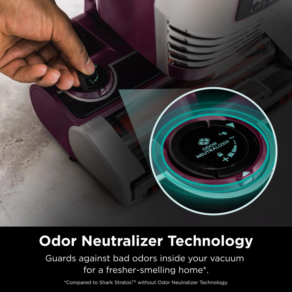Upright Vacuum with Self-Cleaning Brushroll D225