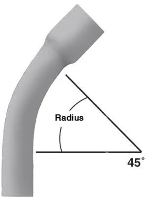 6-in 45D Elbow K36522