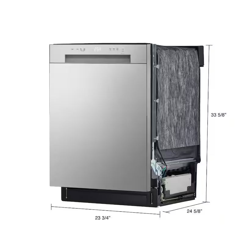 Front Control Dishwasher with Stainless Steel Tub X71955