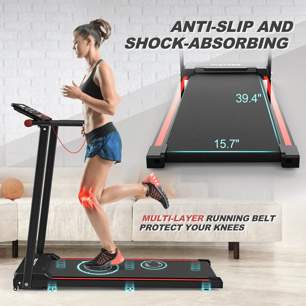 Folding Treadmill with 12 Preset Programs, 3.0 HP and 220 LBS Capacity N890
