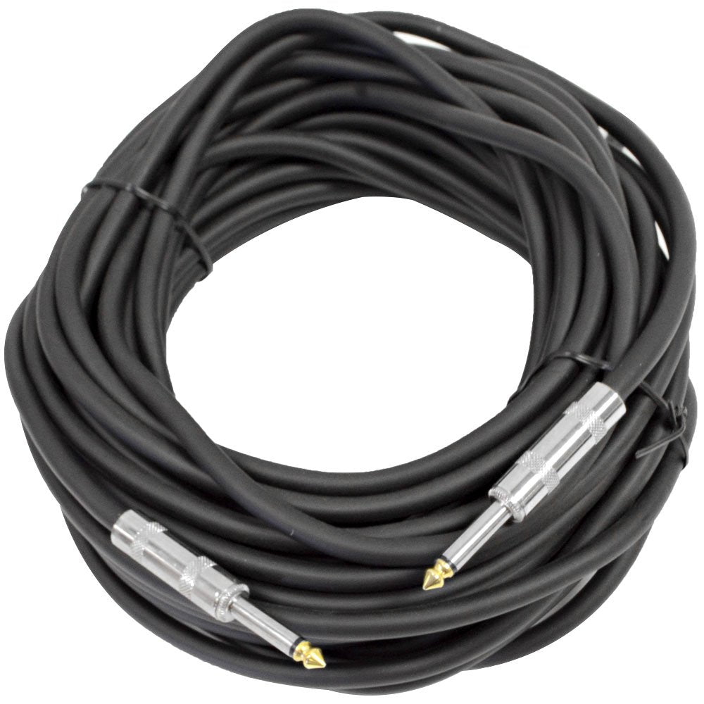 Pair of 8 Inch DJ Speakers with Speaker Cables V257