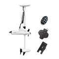 12V 55lbs Bow Mount Electric Trolling Motor White with Foot Control V602509