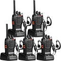 Rechargeable Long Range UHF Two-Way Radios Set 5 Pack W570