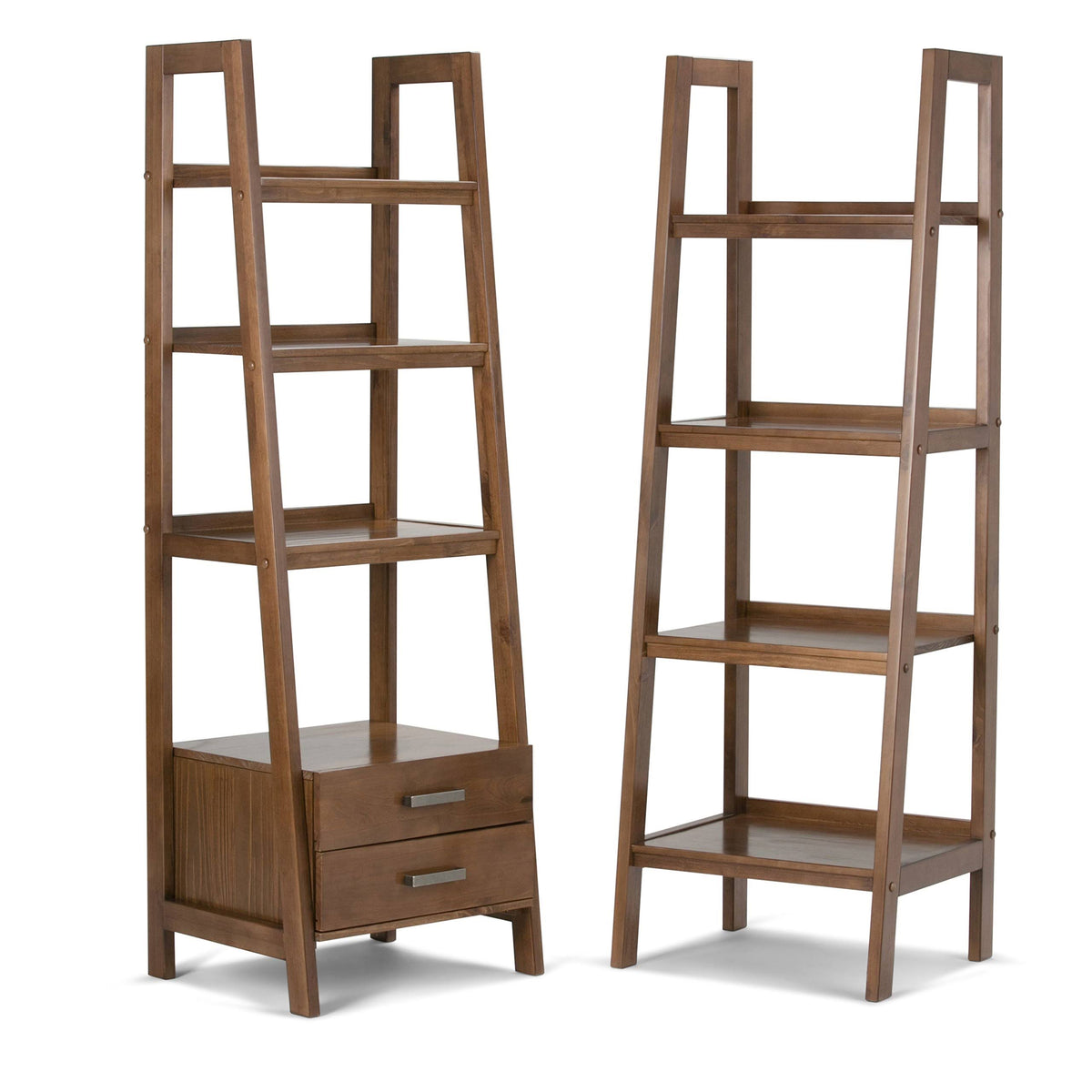 Solid Pine 4 Shelf Bookcase O44226