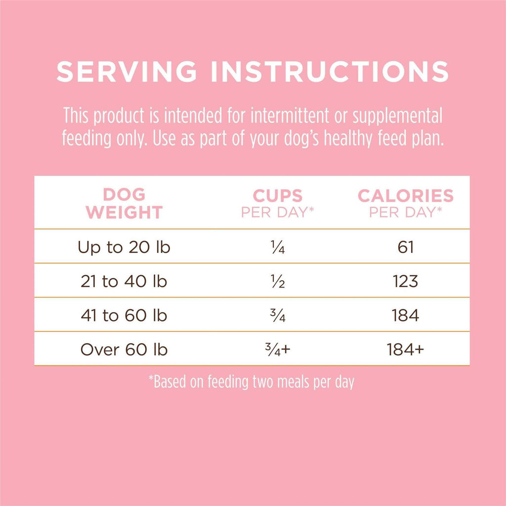 Frozen Dog Food Topper V46472