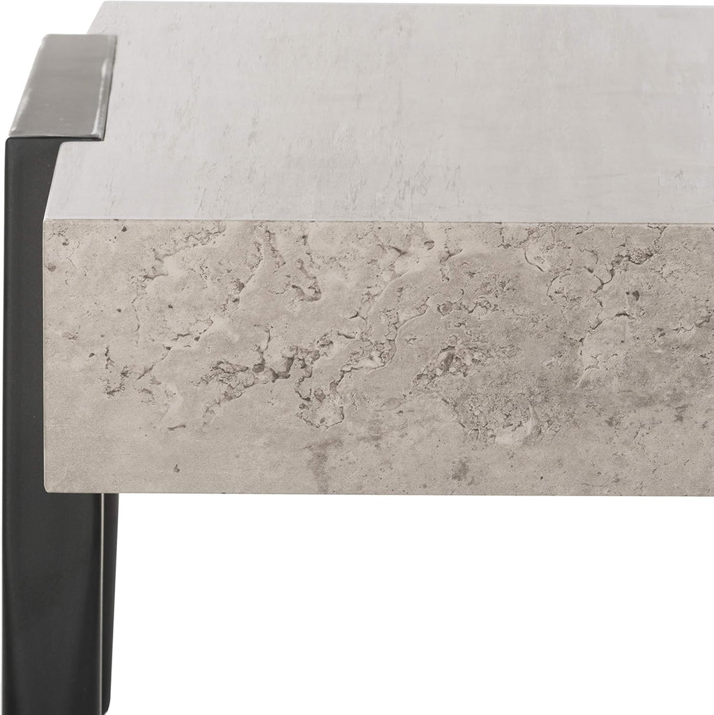 Light Grey and Black Coffee Table M36387