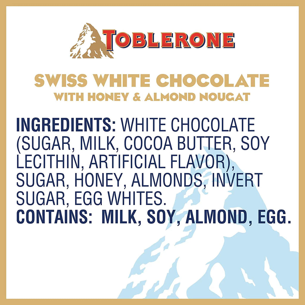 White Chocolate Bar 12 Count U1704