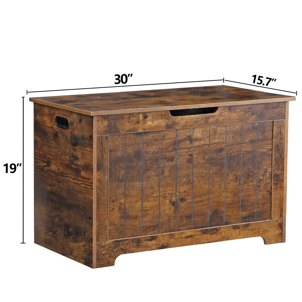 30 inch Wood Storage Bench E480309