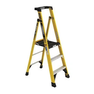 6ft Fiberglass Podium Stepladder N128