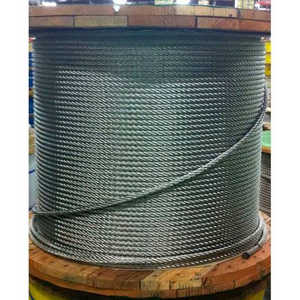 1000 ft 1/8 x 22 Diameter 7x7 Type 304 Stainless Steel Cable P966286