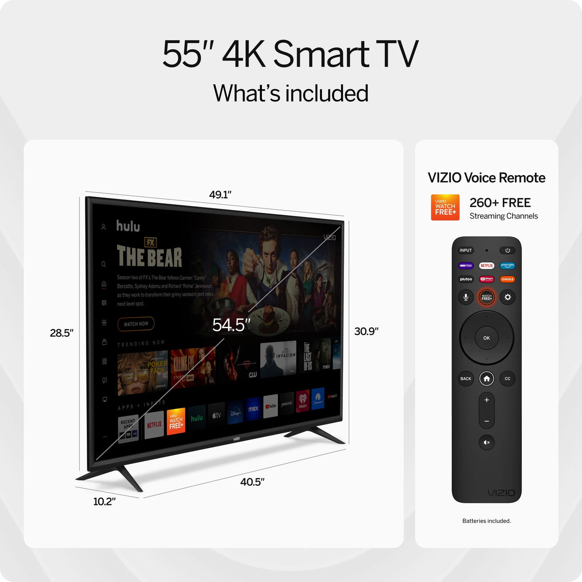 55 Class 4K UHD LED Smart TV R513