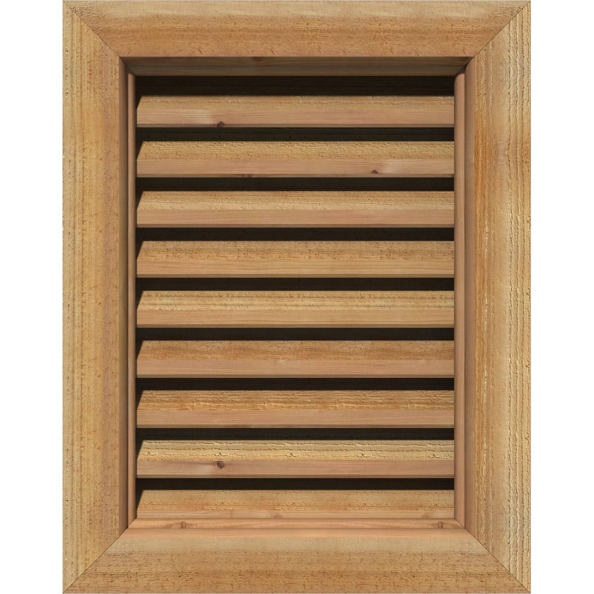 Unfinished Functional Rough Vertical Gable Vent J94890