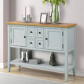 4 Drawer Acacia Wood Buffet Table R489